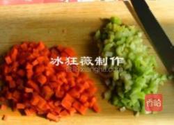 鸡肉蔬菜粥的做法图解3