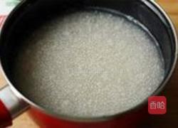 西米豆沙布丁的做法图解1