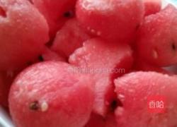 西瓜芸豆西米露的做法图解2