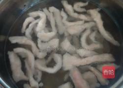 土豆杭椒炒肉条的做法图解2