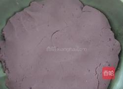 紫薯糯米饼的做法图解1