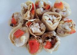 豆皮包饭
