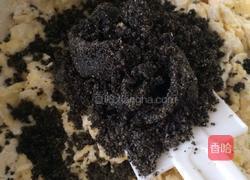 黑芝麻酥球的做法图解3