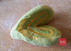 彩虹花样馒头的做法图解9