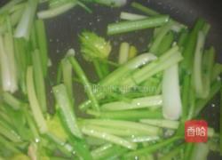 药芹炒香干的做法图解4