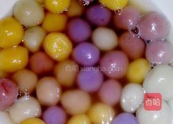 自制彩色汤圆的做法图解7
