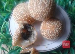 酥脆芝麻黄金球的做法图解9