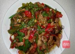 开胃辣椒肉片的做法图解5