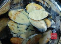 香炸茄片的做法图解4