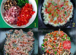 花色炒饭的做法图解1