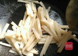 藕条炒葱头的做法图解3