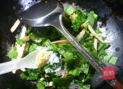 香干炒油麦菜的做法图解9
