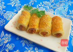 烤孜然羊肉卷的做法图解9