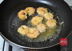 莲藕炒手剥虾的做法图解9