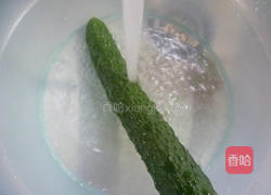 香干五花肉炒青瓜的做法图解2