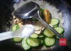 香干五花肉炒青瓜的做法图解10