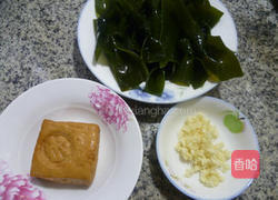 香干拌海带结的做法图解1