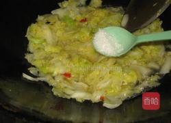炒牛心菜的做法图解7