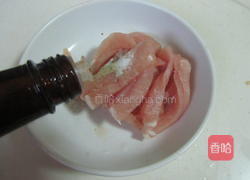 韭菜香干炒肉丝的做法图解2
