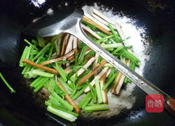芹菜炒香干的做法图解4