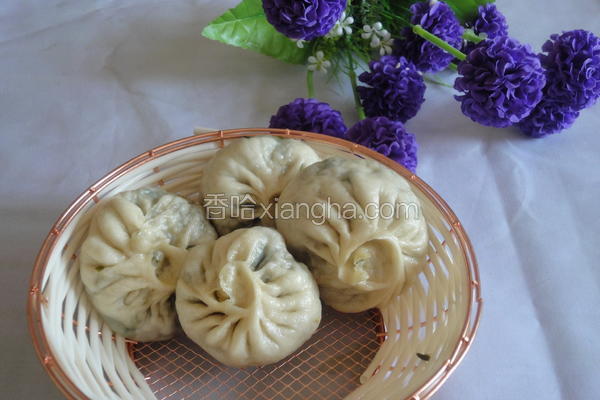 韭菜粉条包子