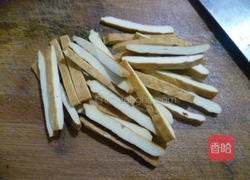 芦笋炒香干的做法图解4