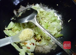蒜末牛心菜的做法图解9