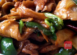 青椒肉丝炒水面筋的做法图解11