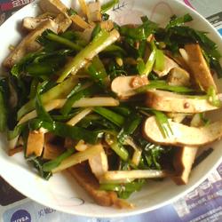 韭菜炒香干的做法[图]