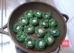 豆角酿鲮鱼肉的做法图解8
