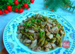 咸豆角炒肉的做法图解5