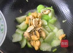 丝瓜炒贻贝的做法图解8