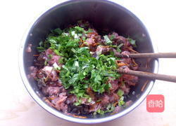 虫草云耳香菜饺的做法图解6