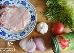 波罗蒂豆香煎猪排的做法图解1