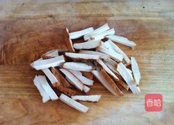 腐乳香芹炒豆干的做法图解3