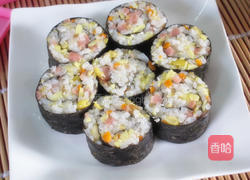 海苔饭卷的做法图解12
