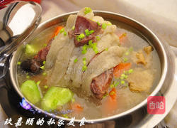 竹荪鹅火锅的做法图解15