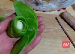 玫瑰花小馒头的做法图解4