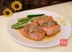 微波三文鱼的做法图解4