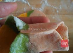 彩色金鱼小笼包的做法图解12