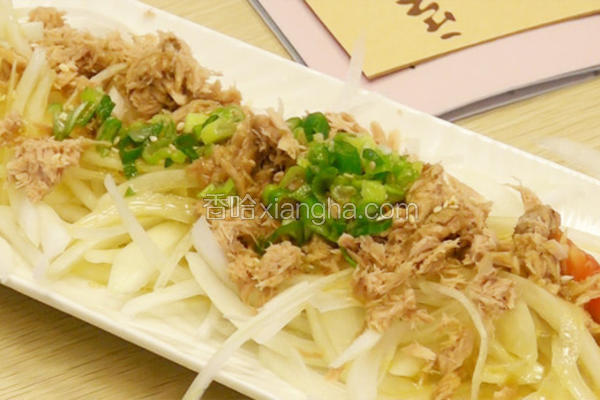 风鲔鱼香葱沙拉的做法 菜谱 香哈网 风鲔鱼香葱沙拉的做法 菜谱 香哈网