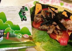 鸡腿海苔总汇卷的做法图解2