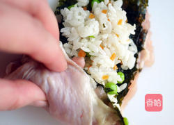 海苔鸡腿饭卷的做法图解4