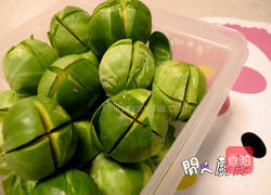 上汤甘蓝菜的做法图解2