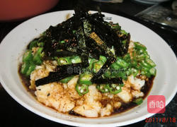 山药秋葵冷豆腐的做法图解9