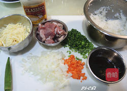 蜜汁白酱焗烤饭的做法图解1