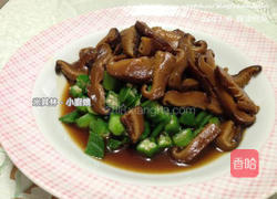蚝油秋葵的做法图解5