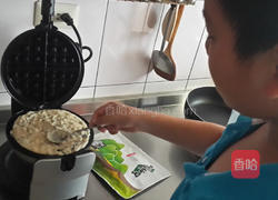 海苔夹心松饼的做法图解3