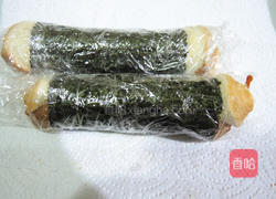 海苔土司寿司的做法图解4