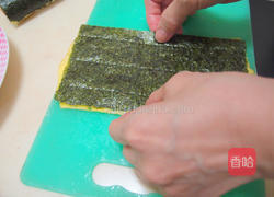 元本山海苔热狗卷的做法图解5
